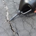 Repair a driveway