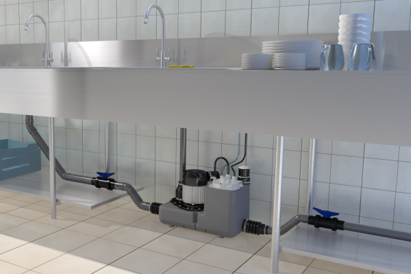Sanivite: Effortless Installation for Complete Bathroom or Kitchen with Efficient Undersink Pumping