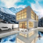 Villa, architecture, rendering — Budget-Friendly Fun: Cost Efficiency of Online Lottery Participation