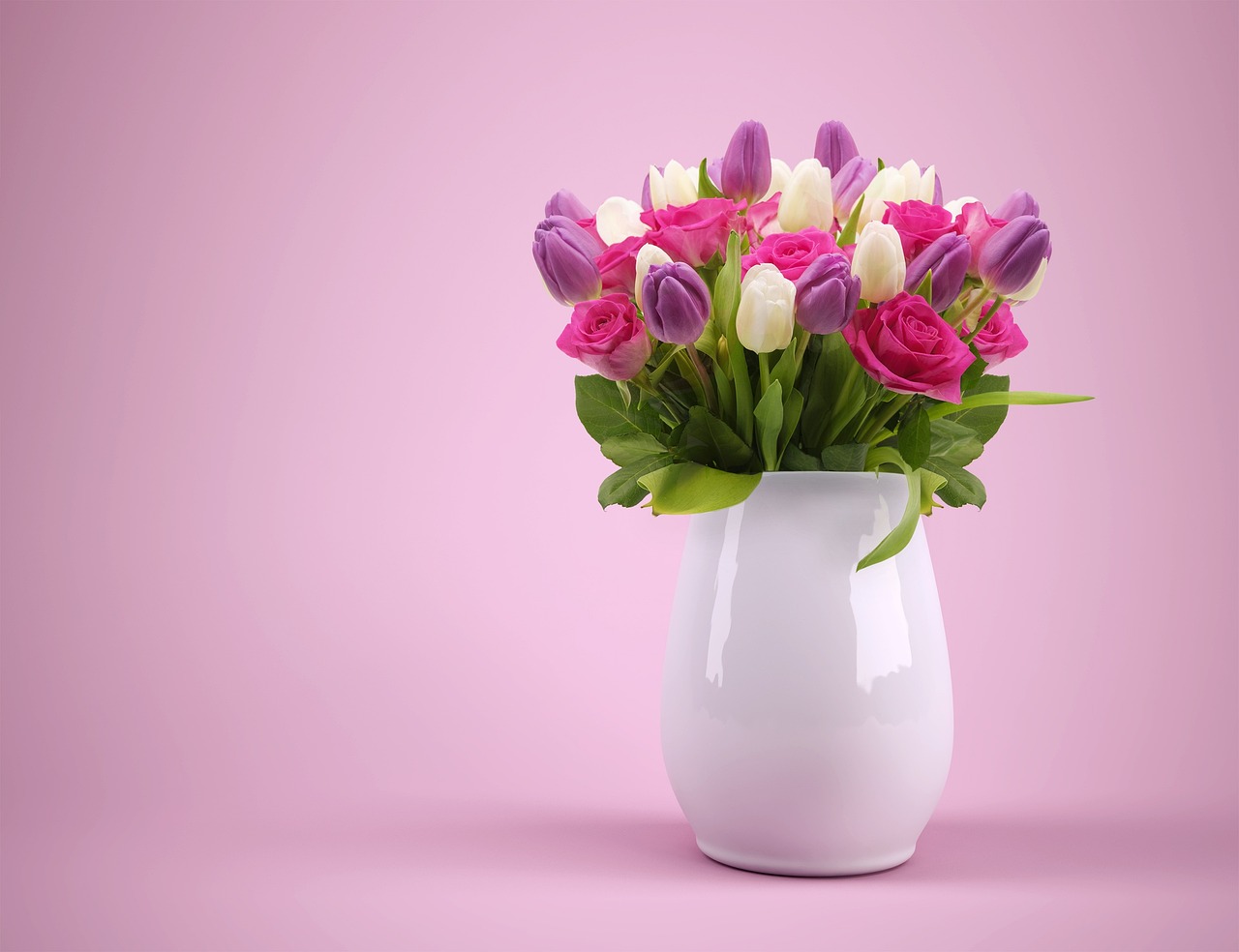Bouquet, vase, flowers — Comprehensive Evap Cooler Service in Peoria, AZ